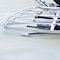 Tomahawk Power Set of 4 - 6 in. x 14 in. Silver Finish Replacement Trowel Blades Bar Mount FB36-X4 - alternate 2
